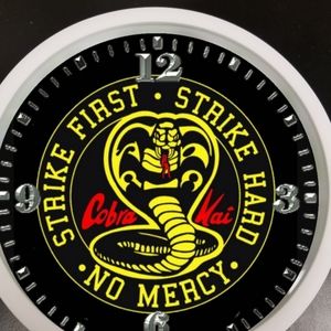 Strike first led lights clock